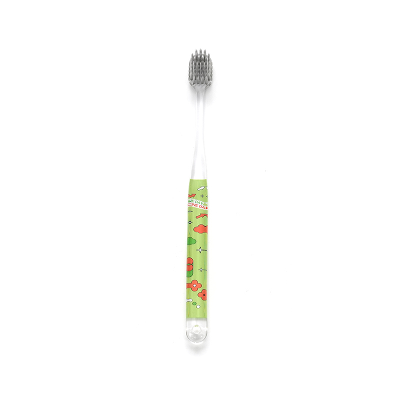Transparens palpate Ultra-fine Soft PBT Sharpened Bristle Lata Brush Head Adult Deep Cleaning Toothbrush